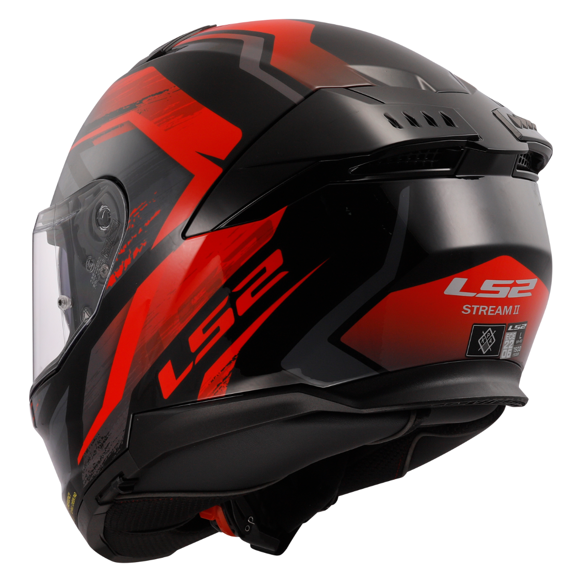 FF808 STREAM II Fury GLOSS BLACK RED   168082132 3